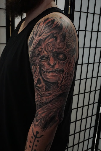 Explore one of one tattoo ideas, creative tattoo ideas in Augusta, available at Mr. Tattoo