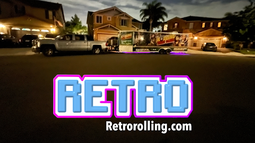 Retro Rolling Video Games - Video Game Truck And Gel Blaster party