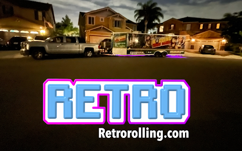 Retro Rolling Video Games - Video Game Truck And Gel Blaster party image