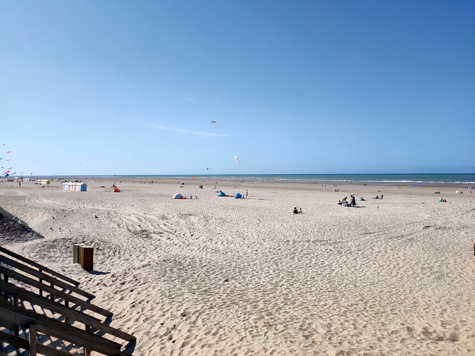 Fotografija Plage de Berck z svetel pesek površino