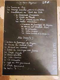 Restaurant français A Taaable à Lille (la carte)