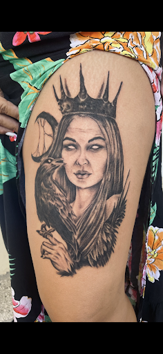 Explore shoulder tattoo ideas for women, creative tattoo ideas in Fort Myers, available at Loyal 2 The Coil Tattoos & Piercings (Edison Mall Location Entrance F)