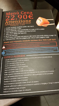 Restaurant de spécialités asiatiques Ristorante Fasoshi Sushi à Legnago (la carte)