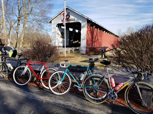 Bridge «Cumberland Covered Bridge», reviews and photos, Front St, Fairmount, IN 46928, USA