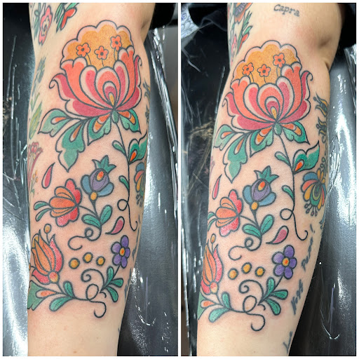 Explore wild idea tattoo, creative tattoo ideas in Cleveland, available at Kollective Tattoo Studio