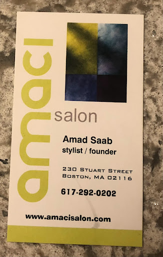Hair Salon «Amaci Salon», reviews and photos, 230 Stuart St, Boston, MA 02116, USA