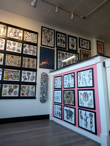 Explore rose tattoo cover up ideas, creative tattoo ideas in Henrico, available at Lakeside Tattoo Co