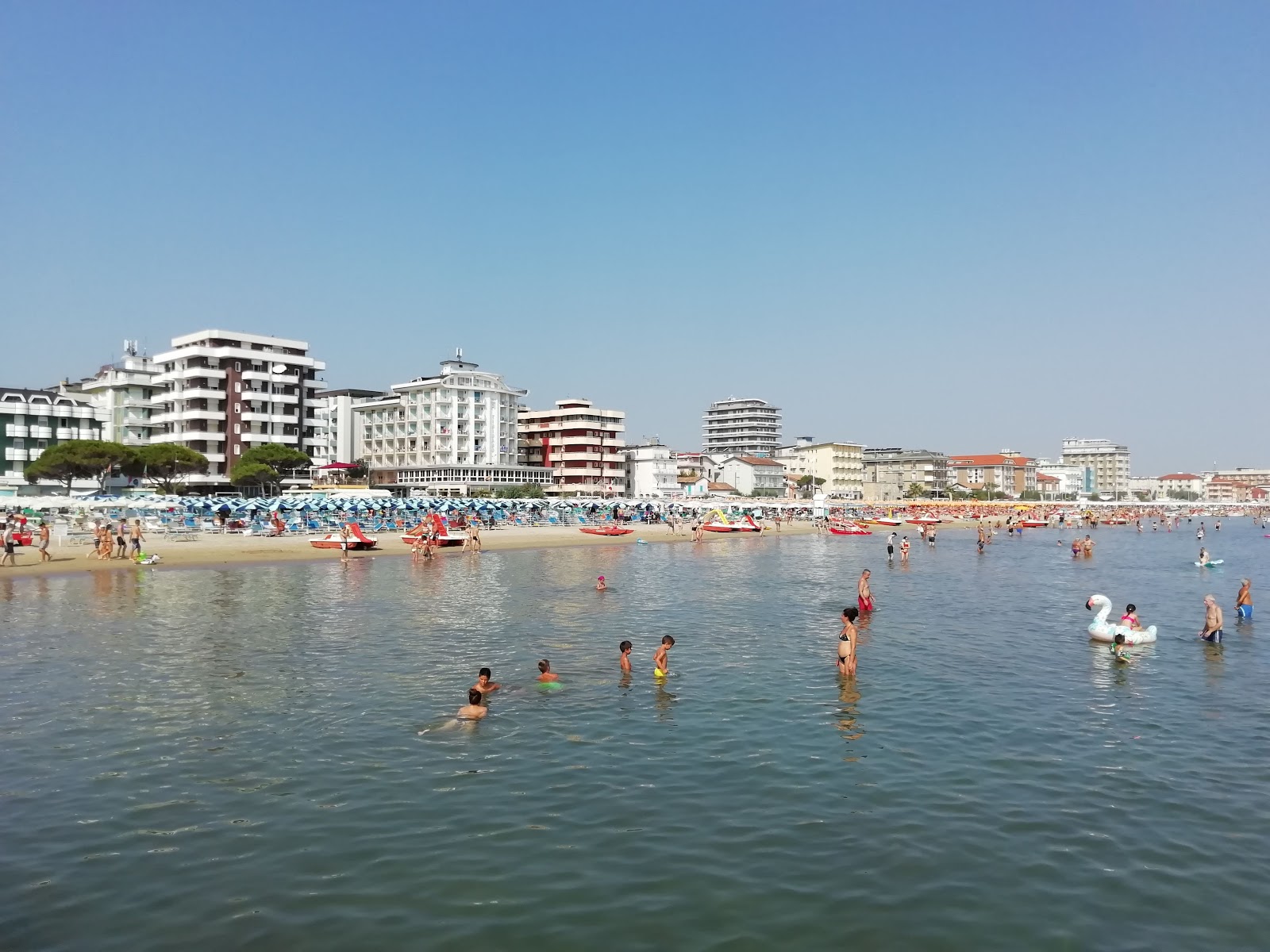 Spiaggia di Bellaria'in fotoğrafı - rahatlamayı sevenler arasında popüler bir yer