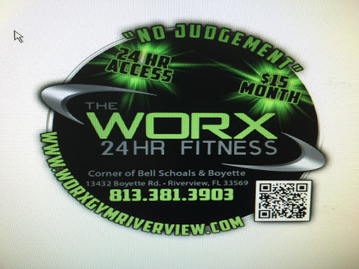 Gym «The Worx 24 Hr Fitness», reviews and photos, 13432 Boyette Rd, Riverview, FL 33569, USA