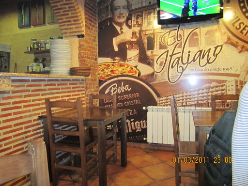 Información y opiniones sobre El Italiano Pizzería Restaurante de Guardo