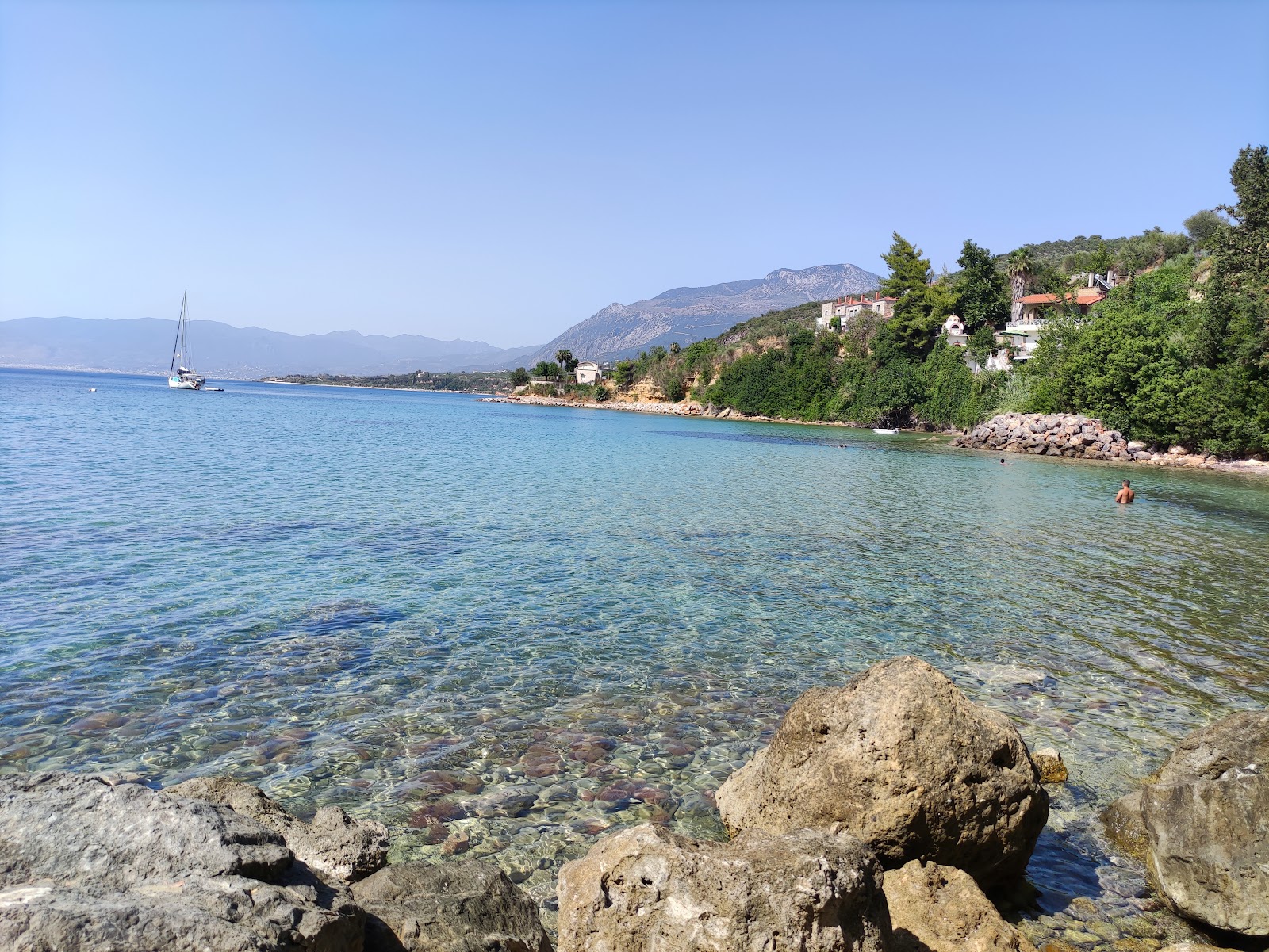 Photo de Kitries beach avec un niveau de propreté de très propre