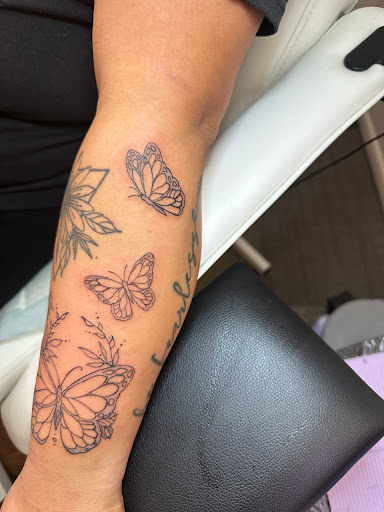 Explore tattoo ideas ankle bracelet, creative tattoo ideas in Mount Pleasant, available at One Eleven Studio