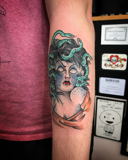 Explore tattoos for men ideas, creative tattoo ideas in Libertyville, available at Lucky Seven Tattoo