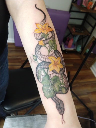 Explore free your mind tattoo ideas, creative tattoo ideas in Media, available at Byrd of Paradise Tattoos