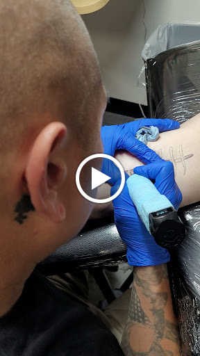Explore redfish tattoo ideas, creative tattoo ideas in Union City, available at Sacred Soul Studio