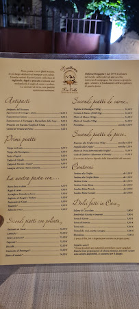 Trattoria Tre Colli à Sommacampagna menu