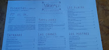 Menu / carte de Milonga Restaurante à Lyon