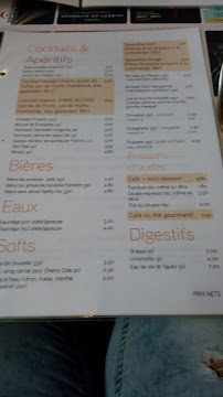 Le Mezzaluna à Arras menu