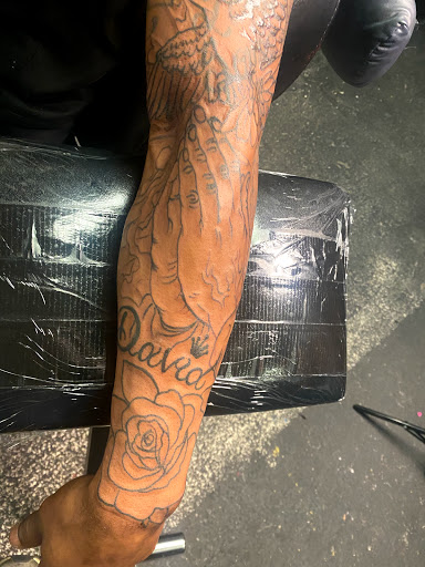 Find middle boob tattoo ideas for your next unique tattoo in Jacksonville at Renegade Art Studio LLC