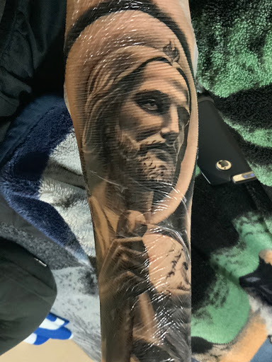 Explore overdose tattoo ideas, creative tattoo ideas in Colton, available at knuckleheads tattoo