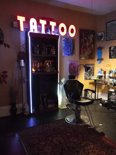 Explore griffin tattoo ideas, creative tattoo ideas in Roanoke, available at RailYard INK