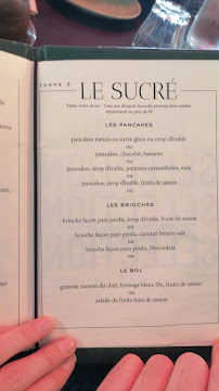 Restaurant La Favorite Turbigo à Paris - menu / carte