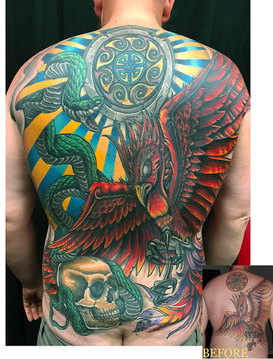 Explore no matter what tattoo ideas, creative tattoo ideas in Arlington, available at Lady Octopus Tattoos