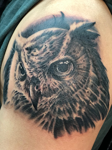 Explore latin tattoo ideas, creative tattoo ideas in Greer, available at Inkslingers Electric Tattooing