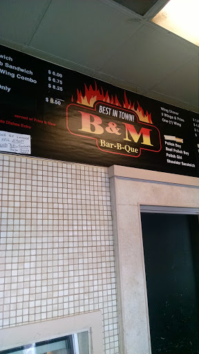 Meal Takeaway «B & M Bar-B-Q & Catering Services», reviews and photos, 840 E 105th St, Cleveland, OH 44108, USA