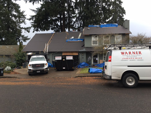 Roofing Contractor «Warner Roofing & Construction Inc», reviews and photos, 2806 NE 65th Ave D, Vancouver, WA 98661, USA