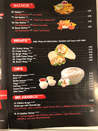 Menu / carte de Mr. Burger & LFC Chicken Leverkusen à Leverkusen