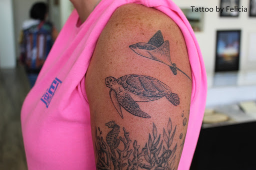 Explore mens collar bone tattoo ideas, creative tattoo ideas in Fort Myers, available at Tiger Lotus Tattoo and Piercing