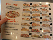 Carte du FO Pizza Au Feu de Bois à Paris