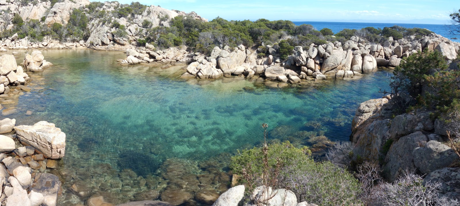 Photo of Cala Genovese with tiny bay