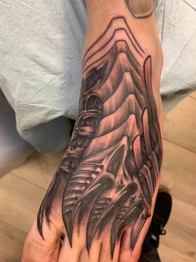 Explore eclipse tattoo ideas, creative tattoo ideas in Kenosha, available at Kenosha Tattoo Company