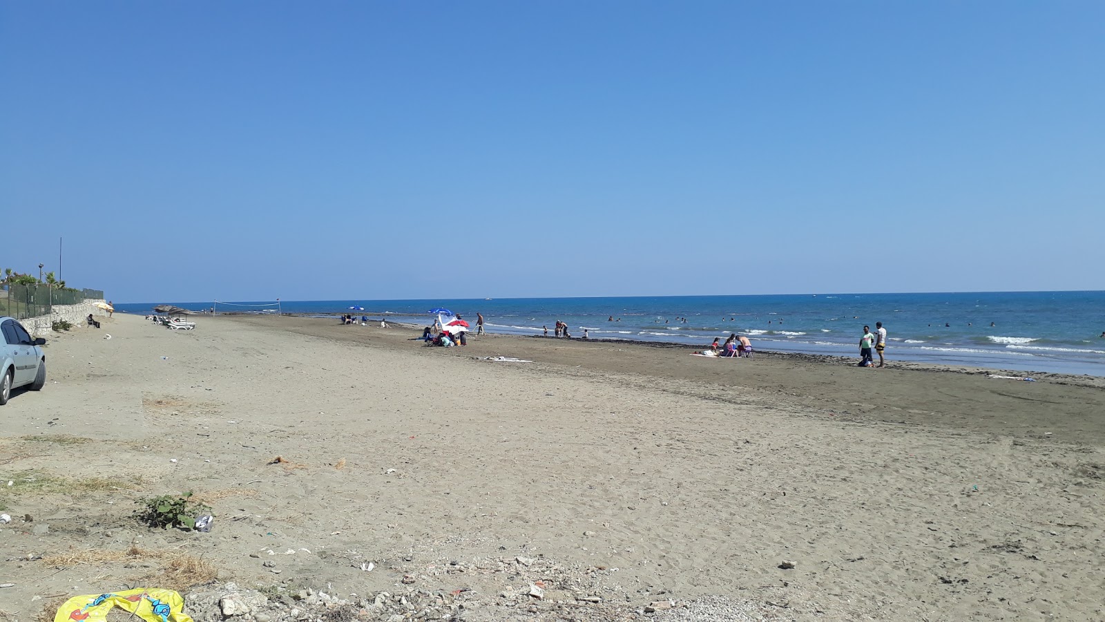 Photo of Karatas beach and the settlement