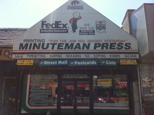 Commercial Printer «Minuteman Press», reviews and photos, 248-02 Union Tpke, Queens, NY 11426, USA