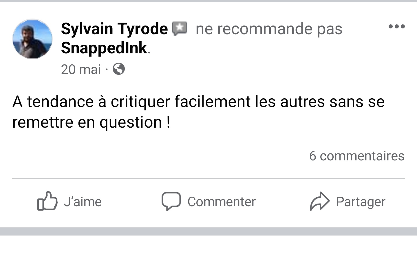 Photo n° 3 de l'avis de Snappedink. fait le 17/05/2023 à 20:17