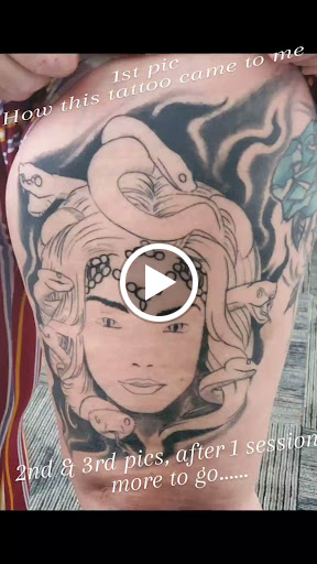 Explore japanese style tattoo ideas, creative tattoo ideas in Round Rock, available at Beto Tats