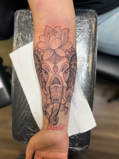 Explore pinky and the brain tattoo ideas, creative tattoo ideas in York, available at Melvin Flow Tattoo Studio