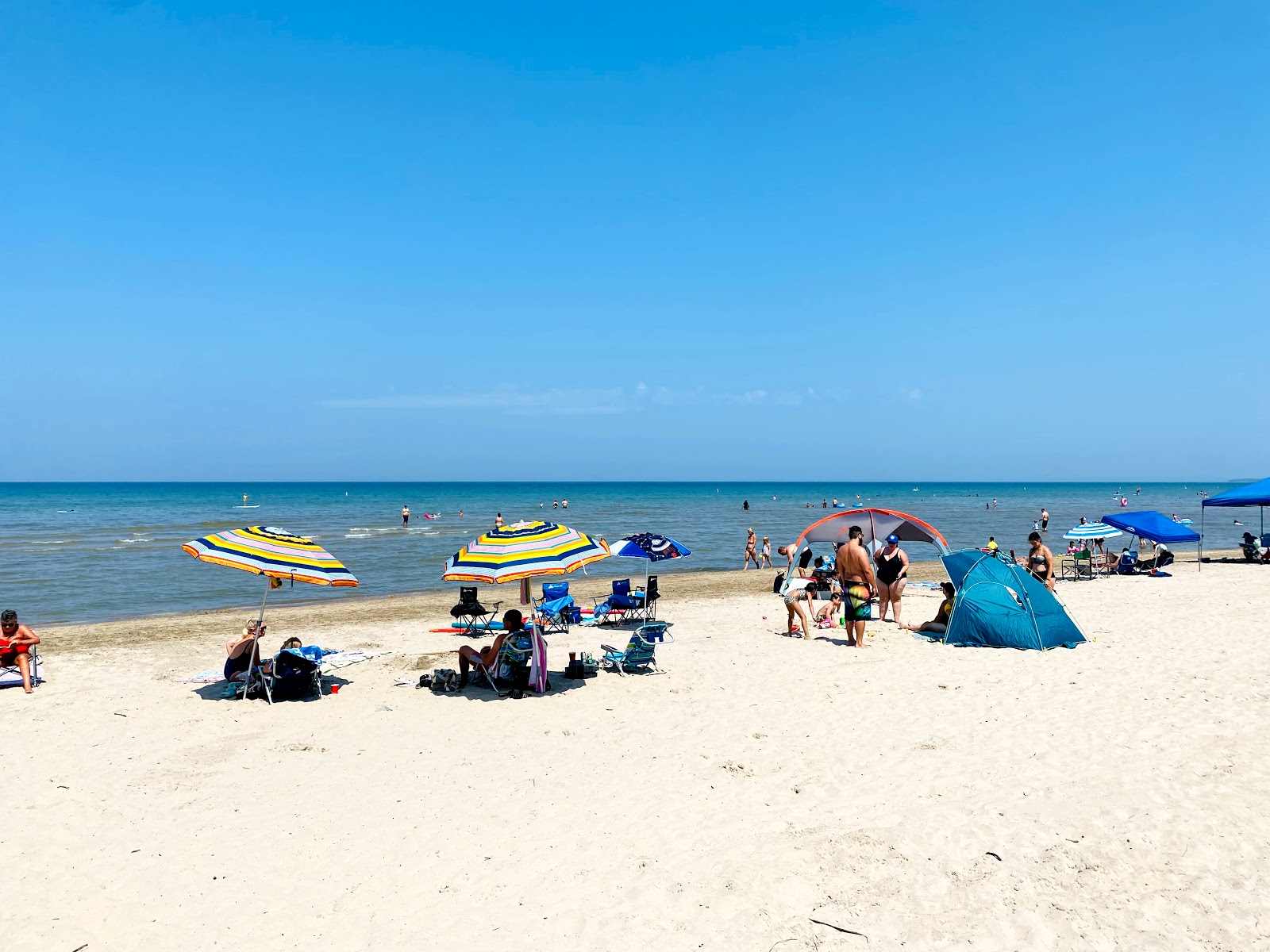 Foto von Wasaga Beach A1 mit beiger sand Oberfläche