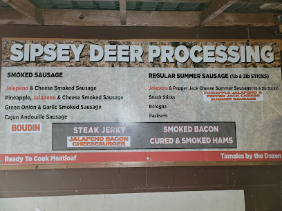 Sipsey Deer Processing