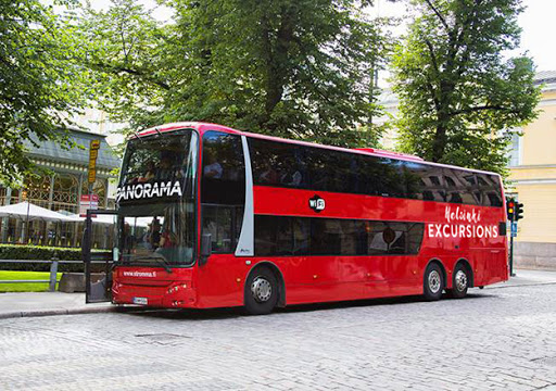 Stromma - Helsinki Excursions, Panorama Sightseeing and Helsinki Living & Design sightseeing by bus