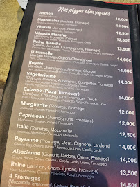 Menu / carte de U FURNELLU - ALGAJOLA - Restaurant Pizzeria à Algajola