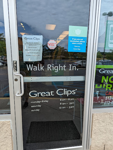 Hair Salon «Great Clips», reviews and photos, 1521 Walmart Dr #601, Lebanon, OH 45036, USA