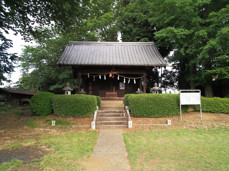 鏡神社(川越市笠幡)