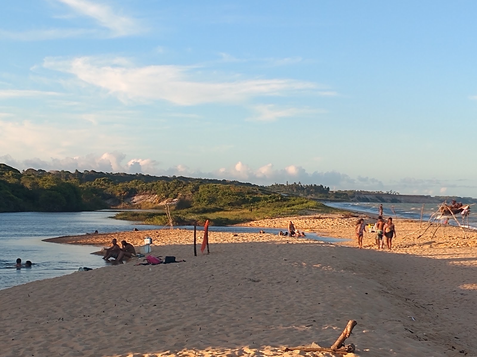 Foto von Strand von Lagoa Grande wilde gegend