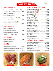 Menu du Sushi’K Pizza à Seyssinet-Pariset