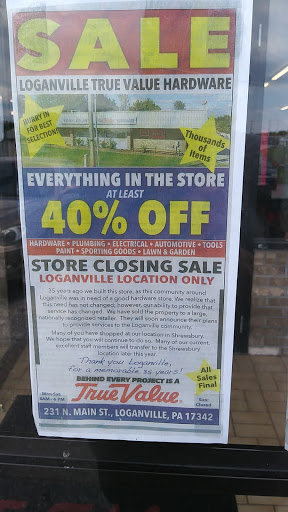 Home Improvement Store «York County True Value Hardware», reviews and photos, 231 N Main St, Loganville, PA 17342, USA