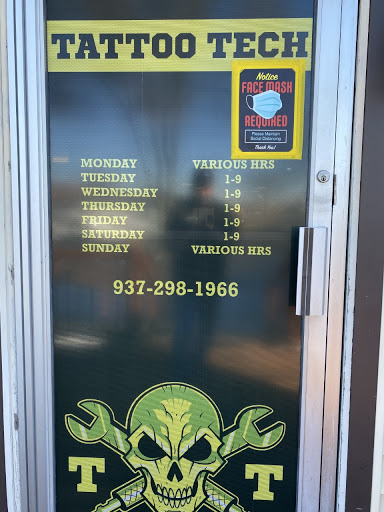 Tattoo Shop «Tattoo Tech», reviews and photos, 5350 N Springboro Pike, Moraine, OH 45439, USA